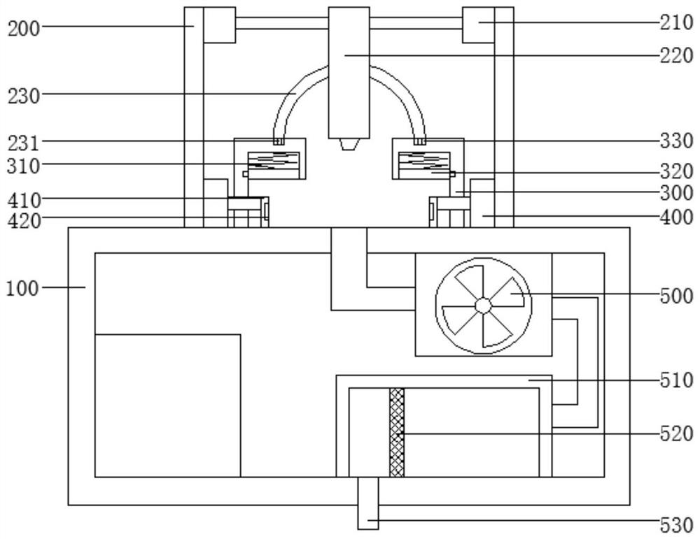 Steel structure cutting device for factory building