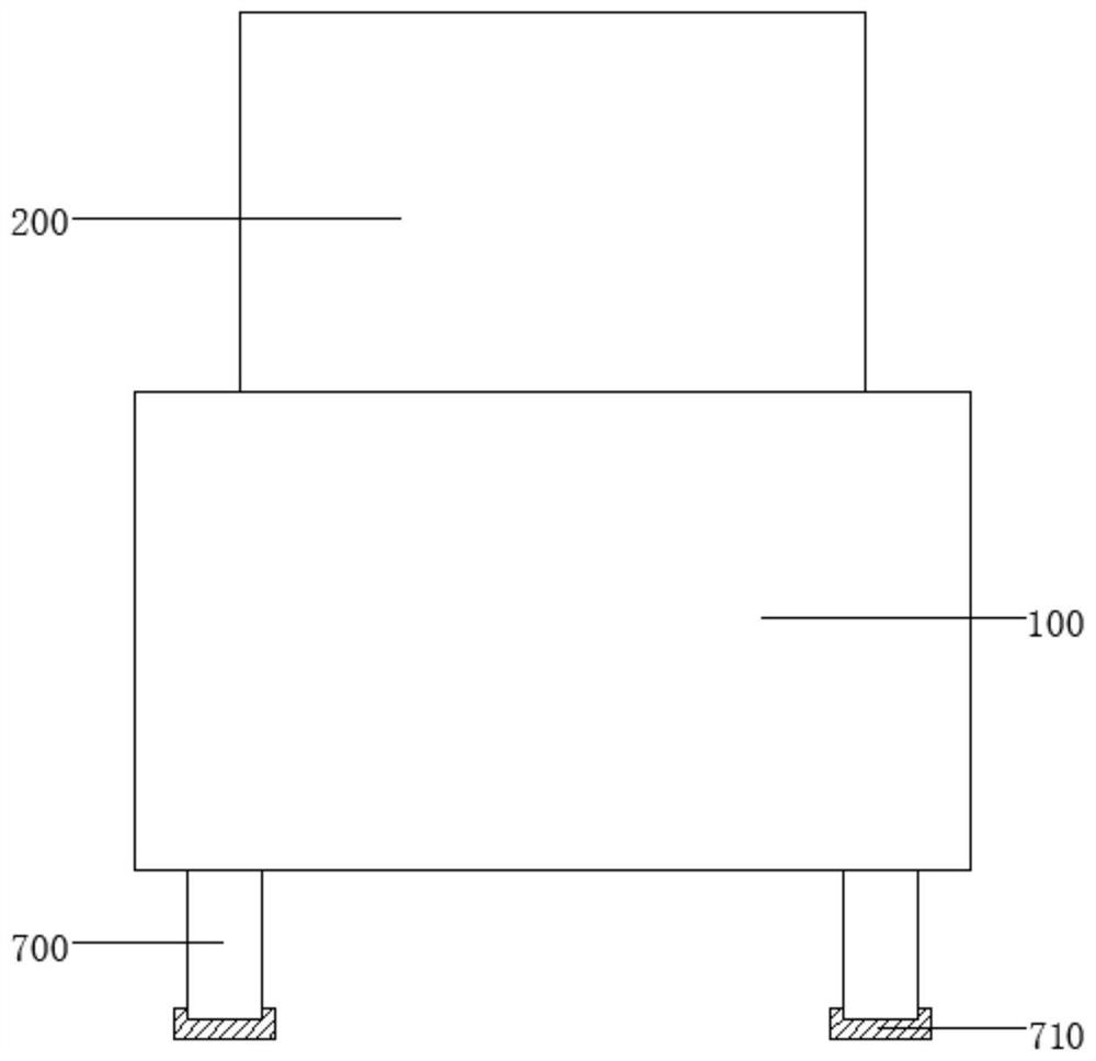 Steel structure cutting device for factory building