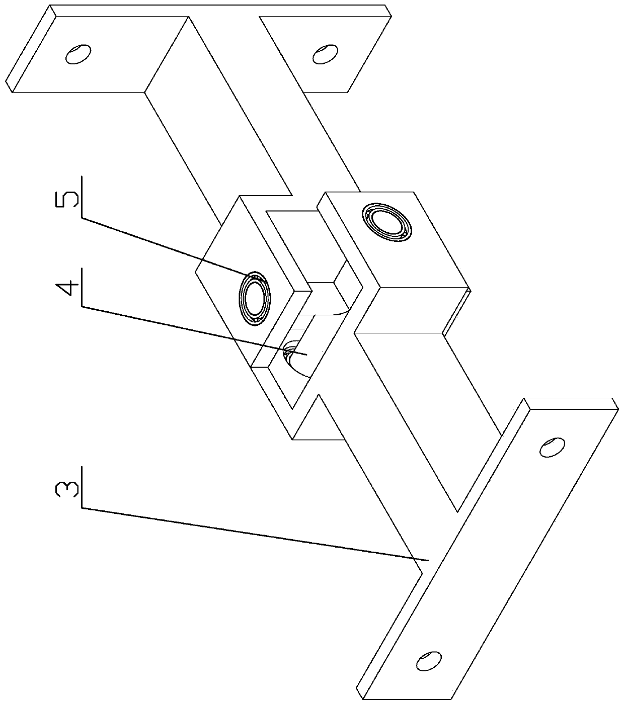 Snake robot mechanism and motion control method based on gyro precession effect