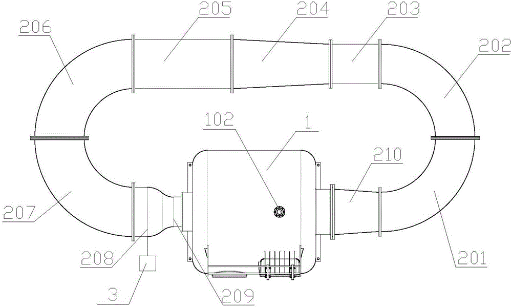 Environment simulation calibration wind tunnel