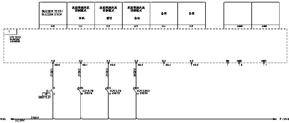 Variable-frequency ventilation system for cabin