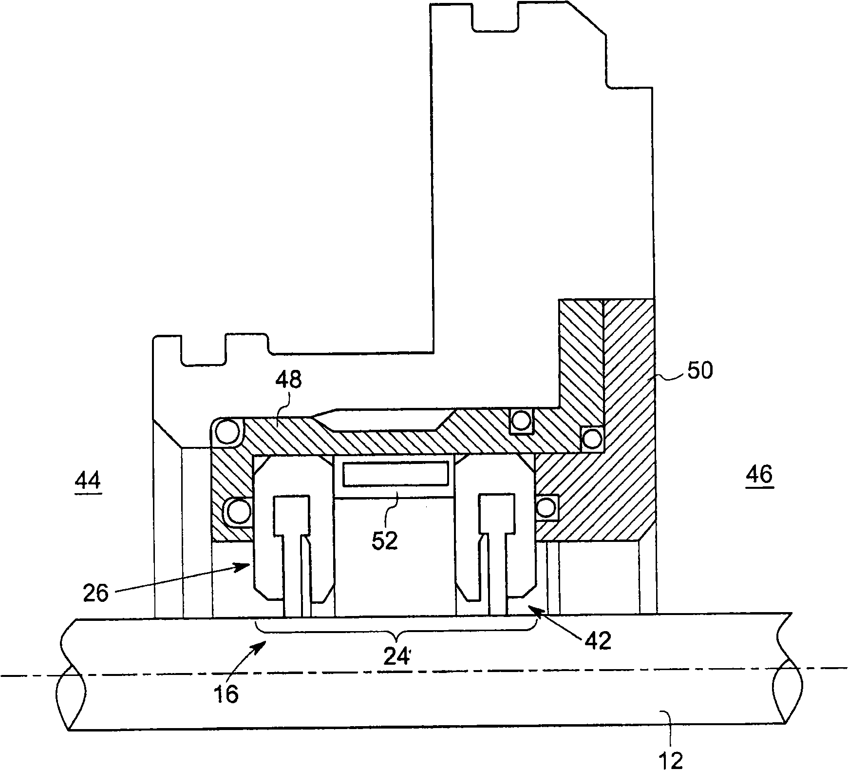 Barrier sealing system for centrifugal compressors