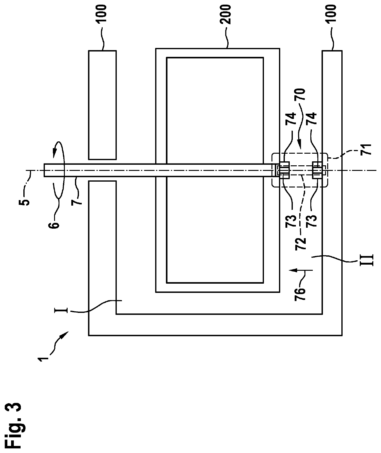 Lidar system, operating method for a lidar system, and working device