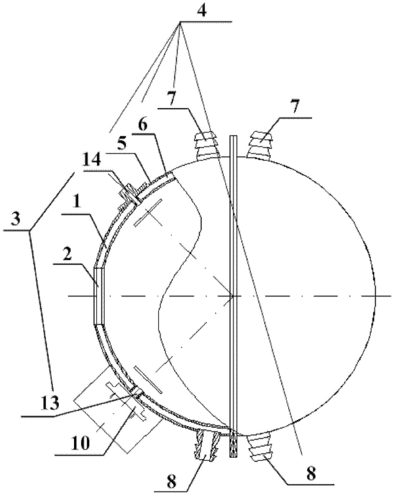 Integrating sphere detector