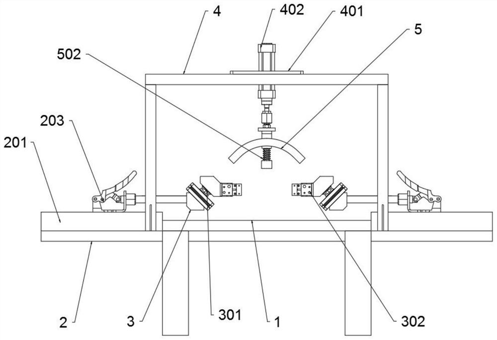 Pressing hemostasis device for cardiovascular surgery in internal medicine department