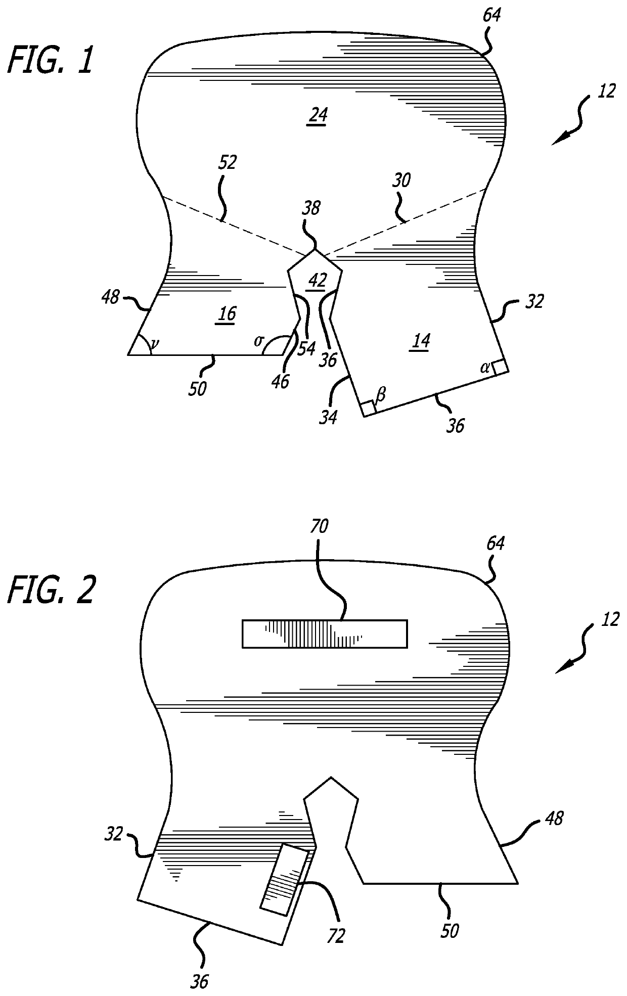 Urine absorbent pad