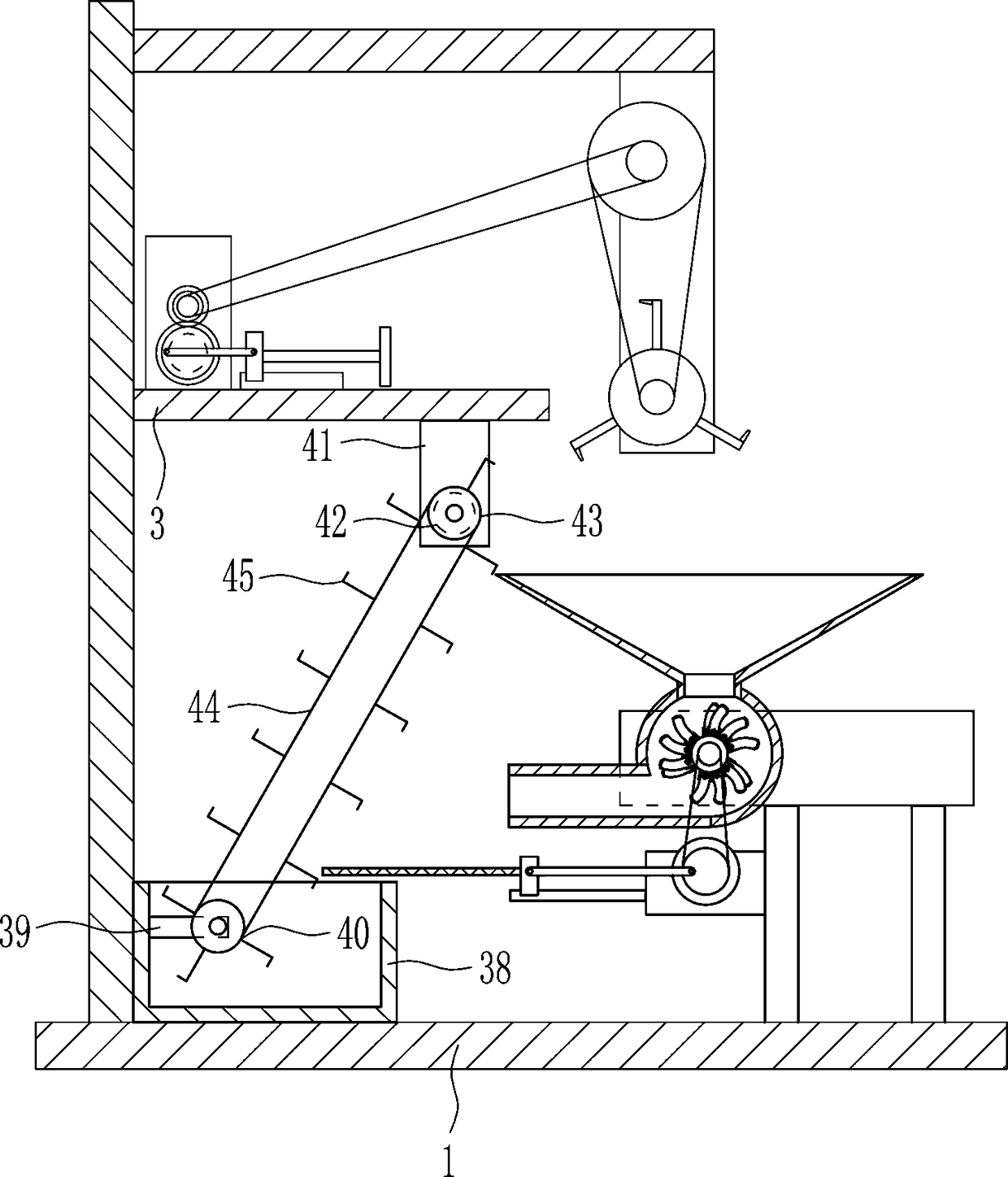 Construction waste asbestos tile crushing equipment