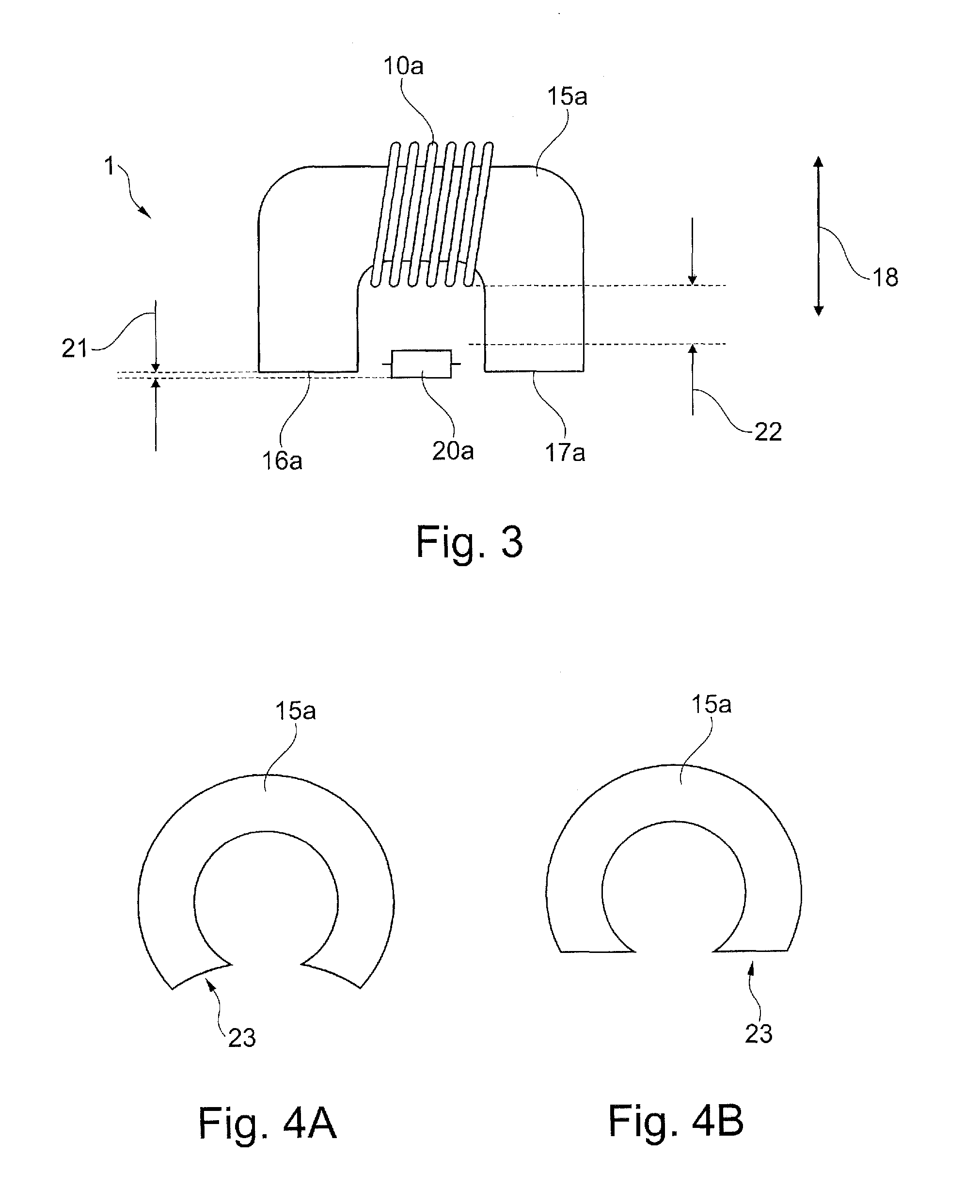 Active mechanical force and axial load sensor