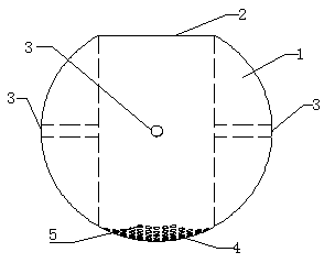 Integrated ecological floating ball for water ecological restoration