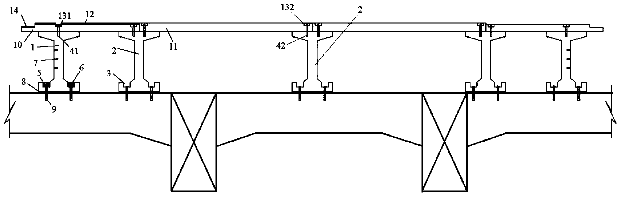 Fabricated subway station platform and construction method thereof