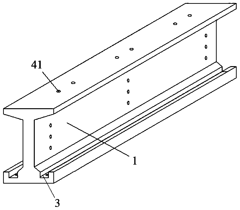 Fabricated subway station platform and construction method thereof