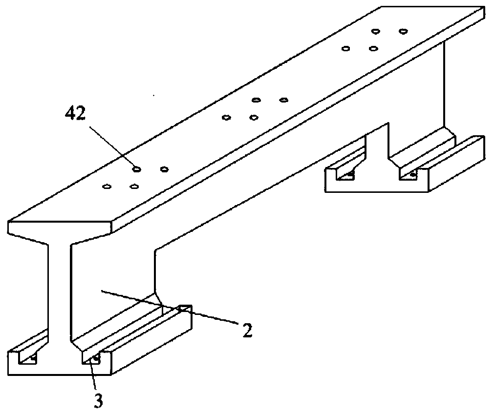 Fabricated subway station platform and construction method thereof