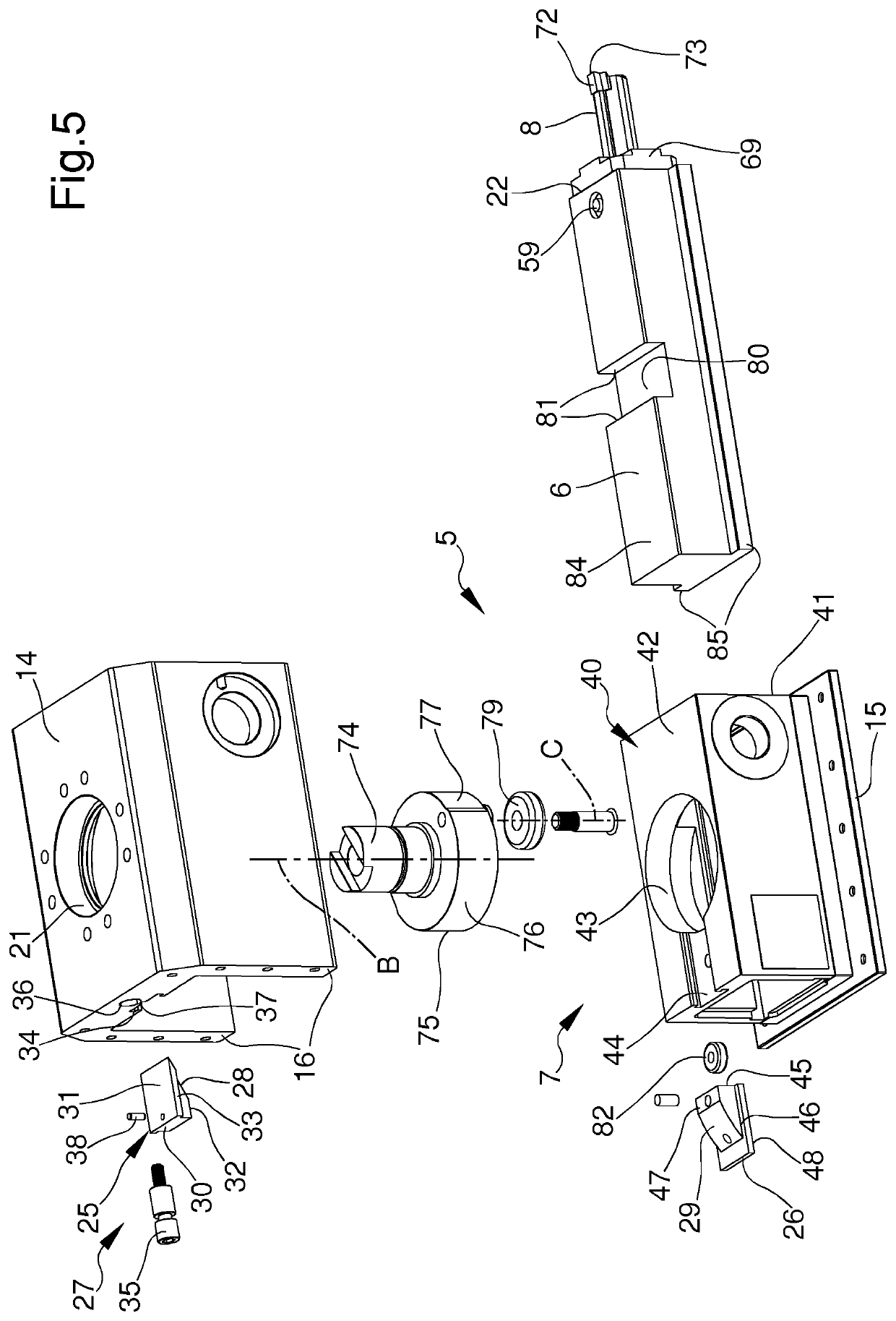 Tool holder device for broaching and slotting