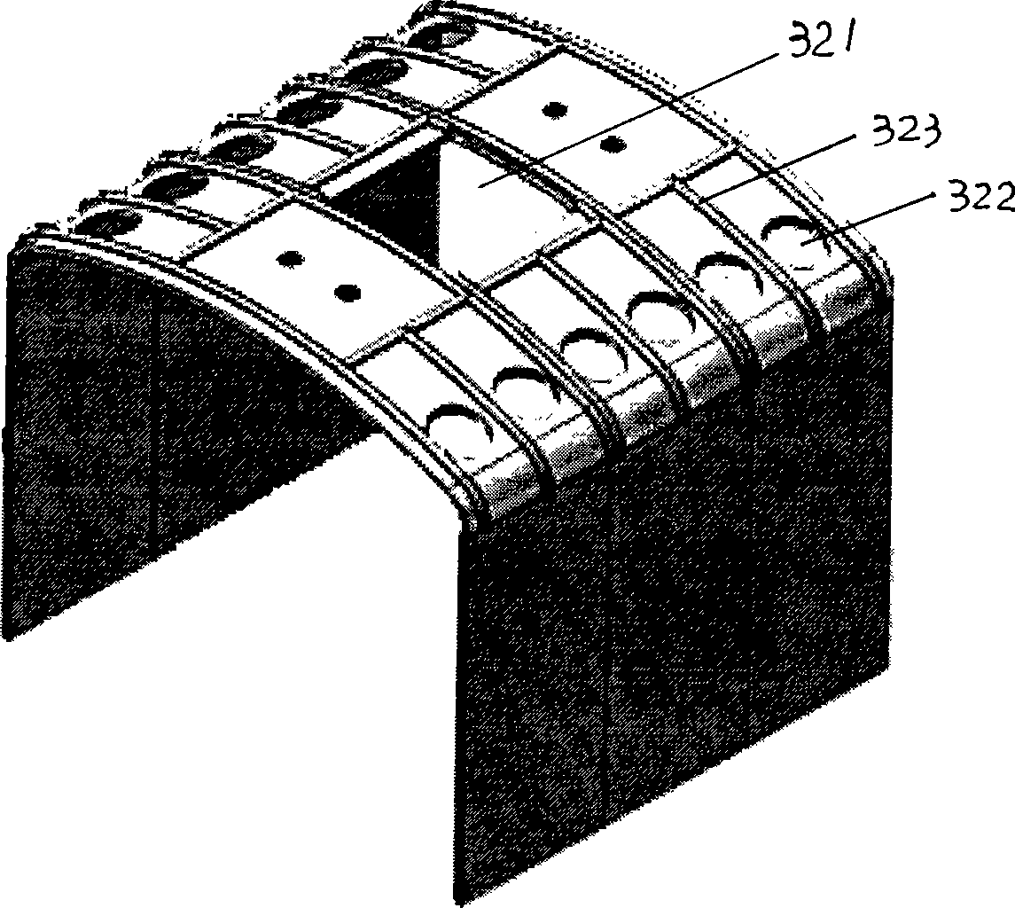 Industrial furnace liner