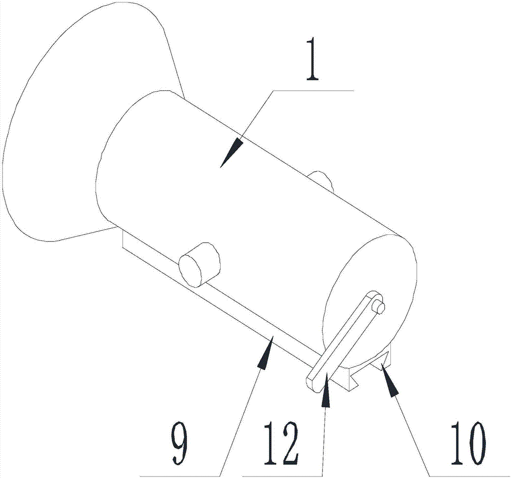 Spray and aspirating device for construction in construction site