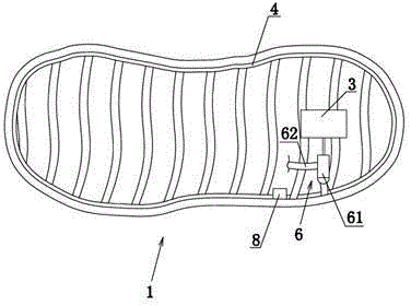 Multifunctional shoe based on app control