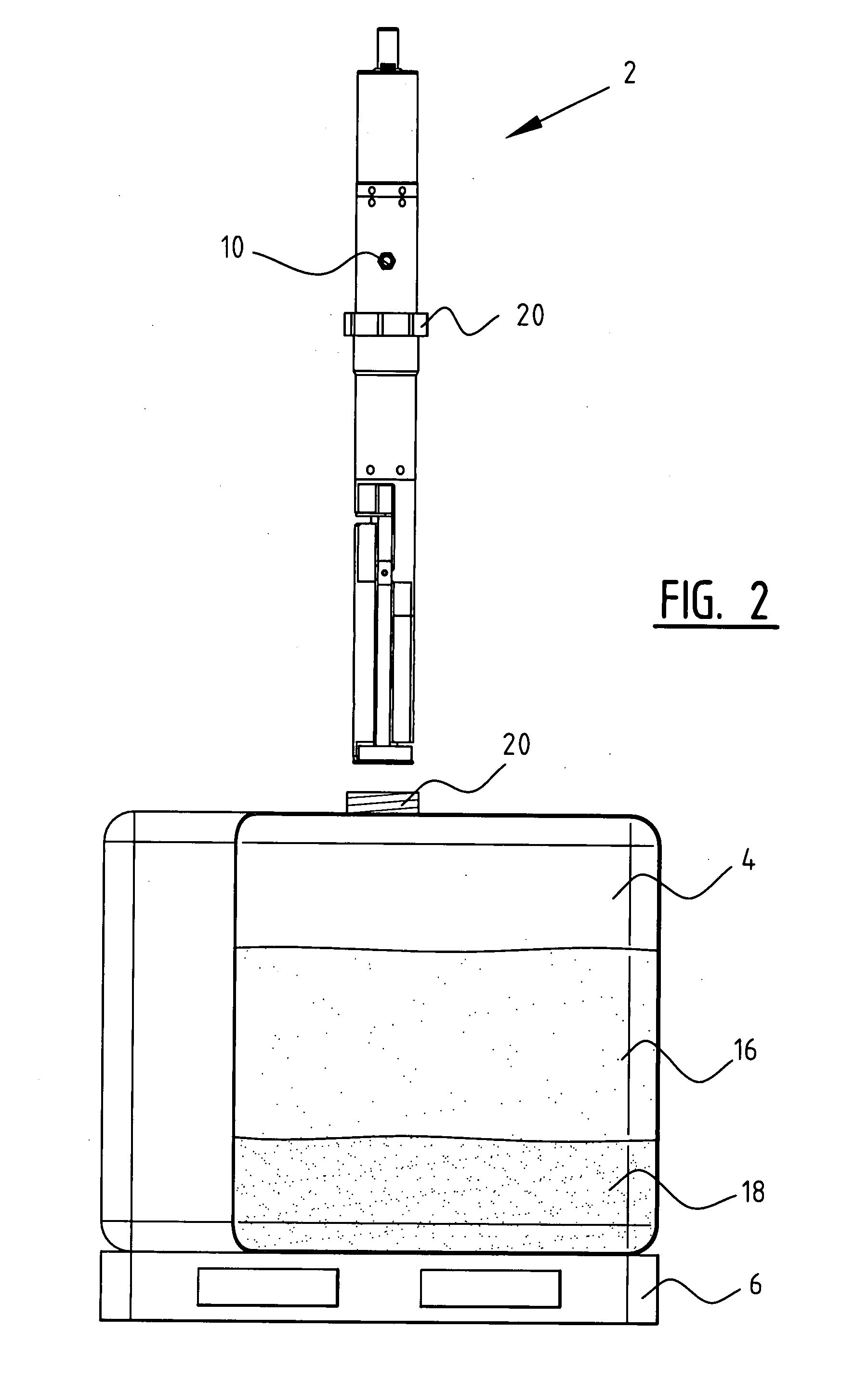 Reciprocating piston pump operating on pressure medium