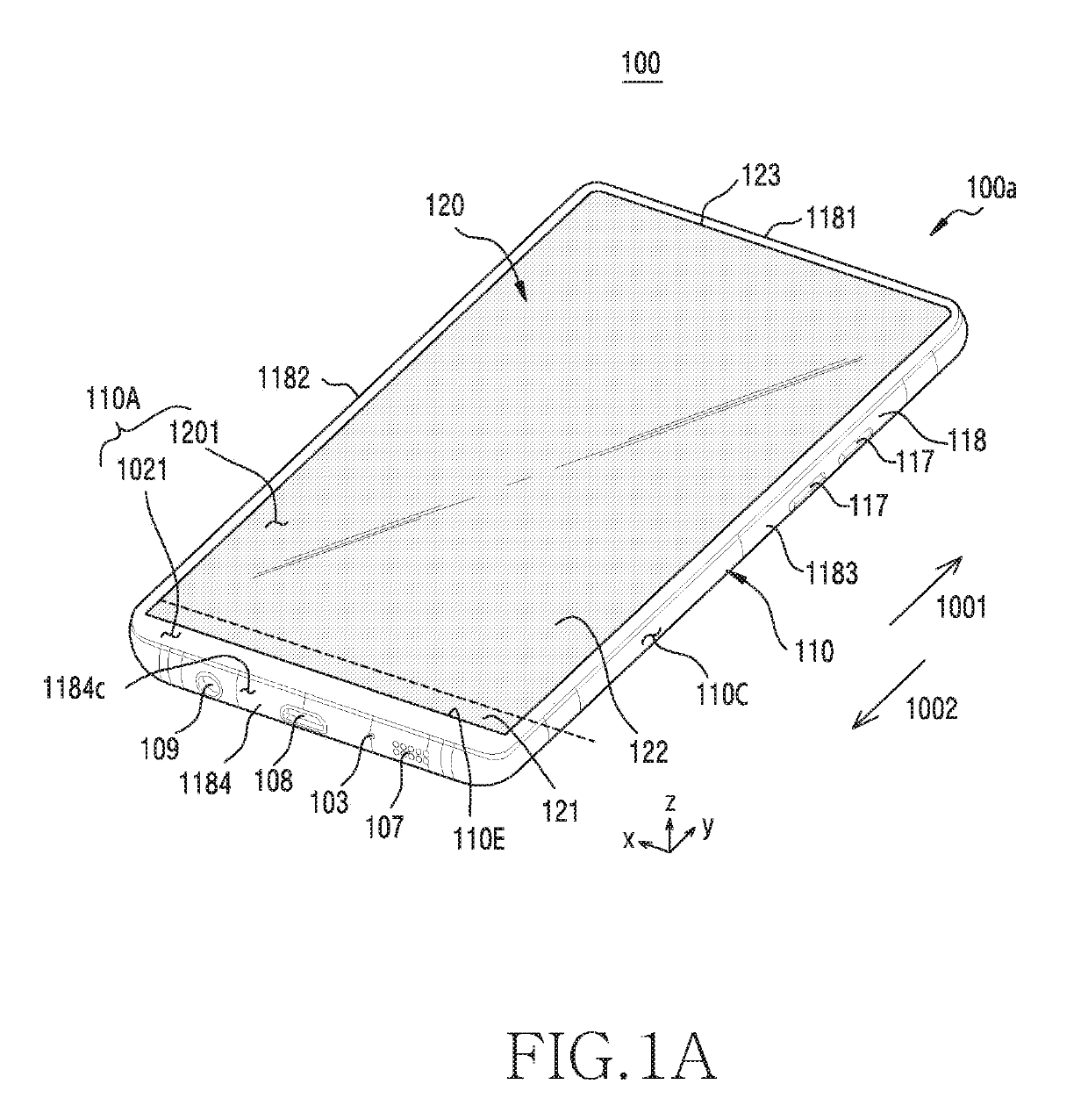 Electronic device with movable flexible display and operating method thereof