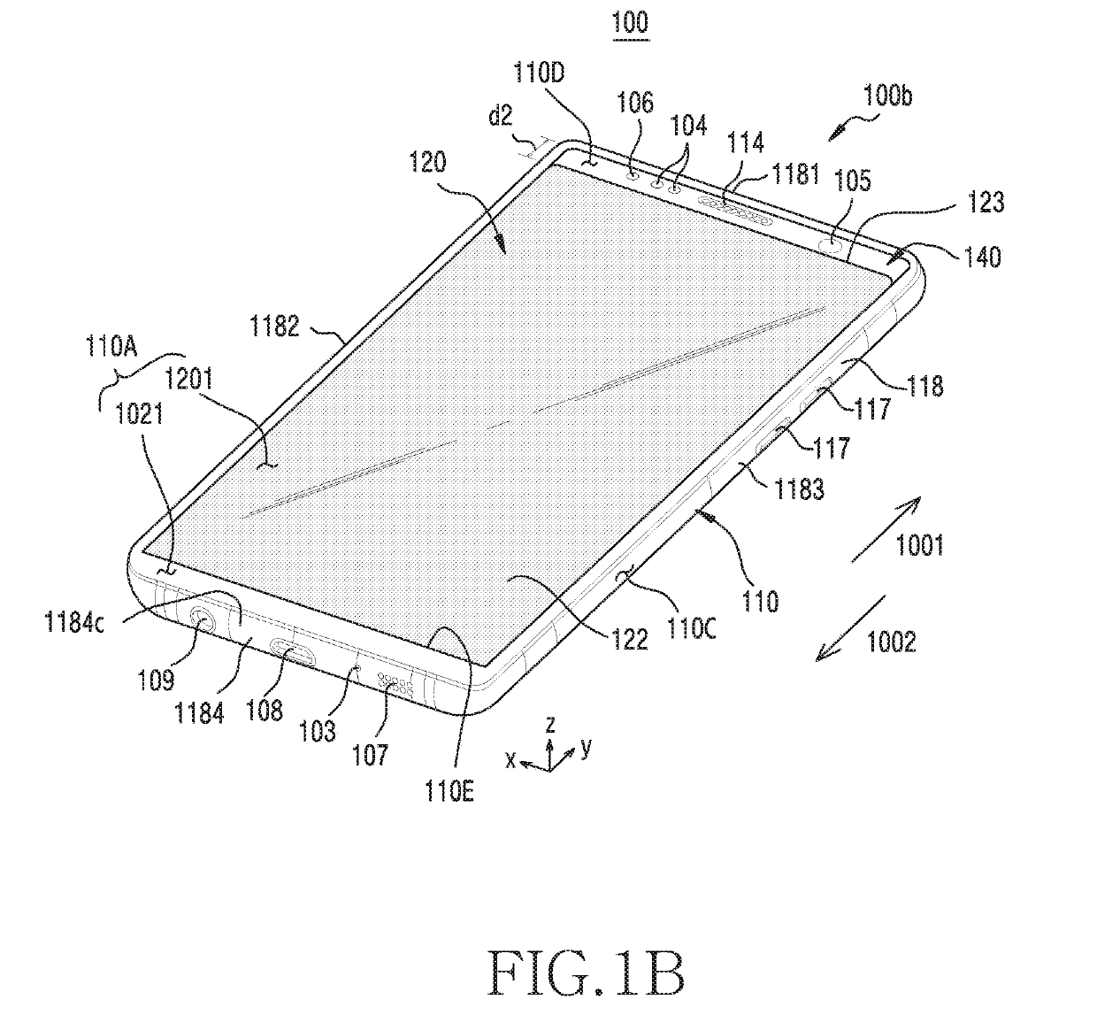 Electronic device with movable flexible display and operating method thereof