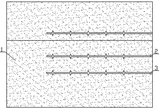 Method of filling fast excavation tunnel with hydrofracturing chemical expanding agent