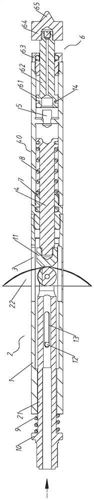 A rock-fracturing drill bit and method for releasing rock stress