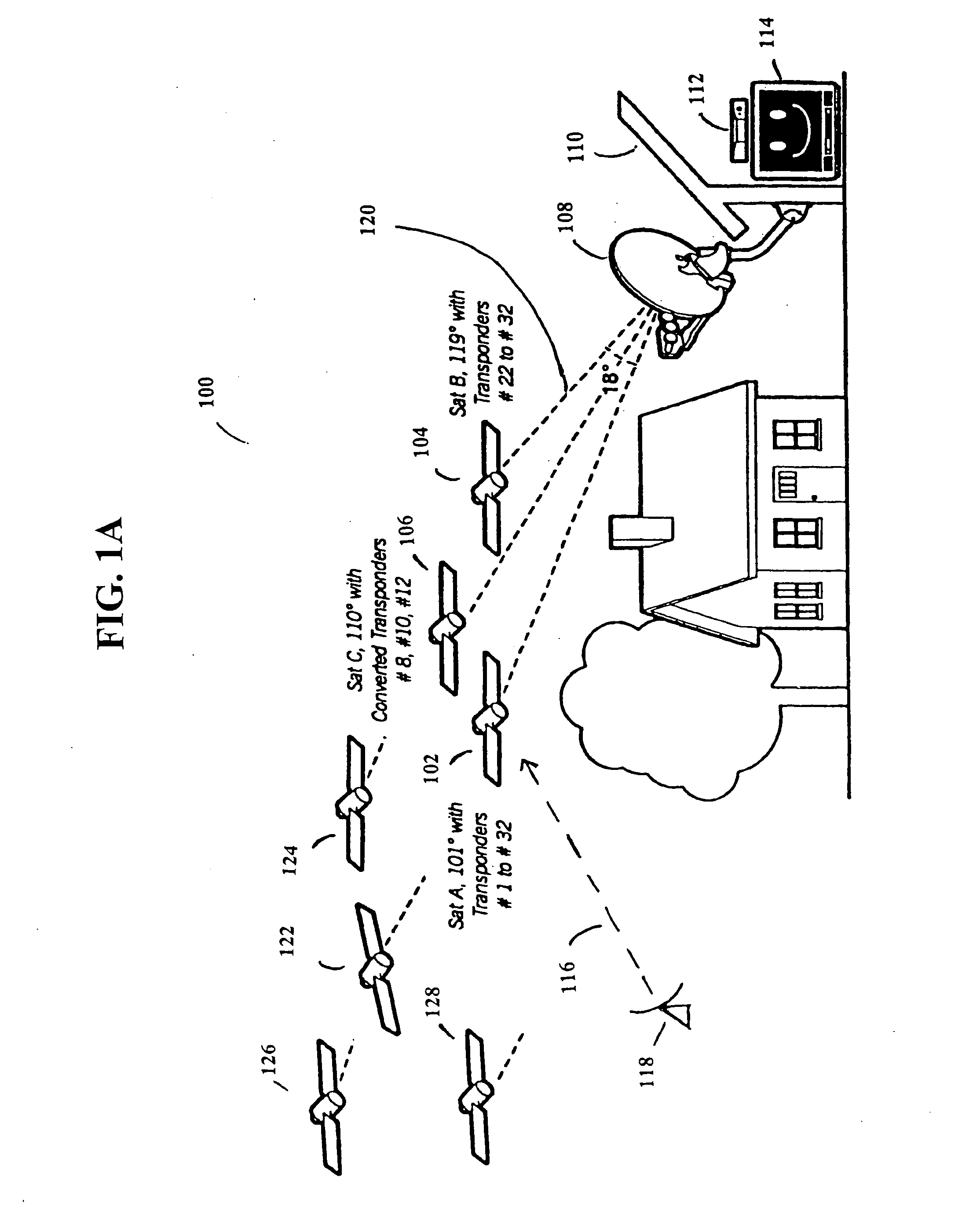 Multiple dwelling unit satellite television delivery system