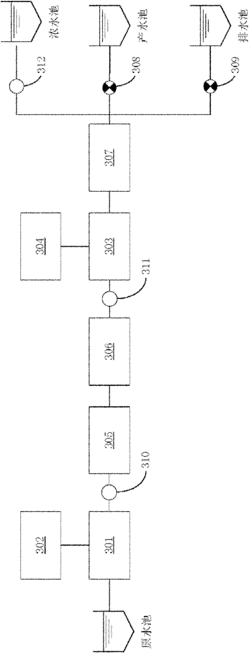 Seawater desalination system using wind generation and reverse osmosis