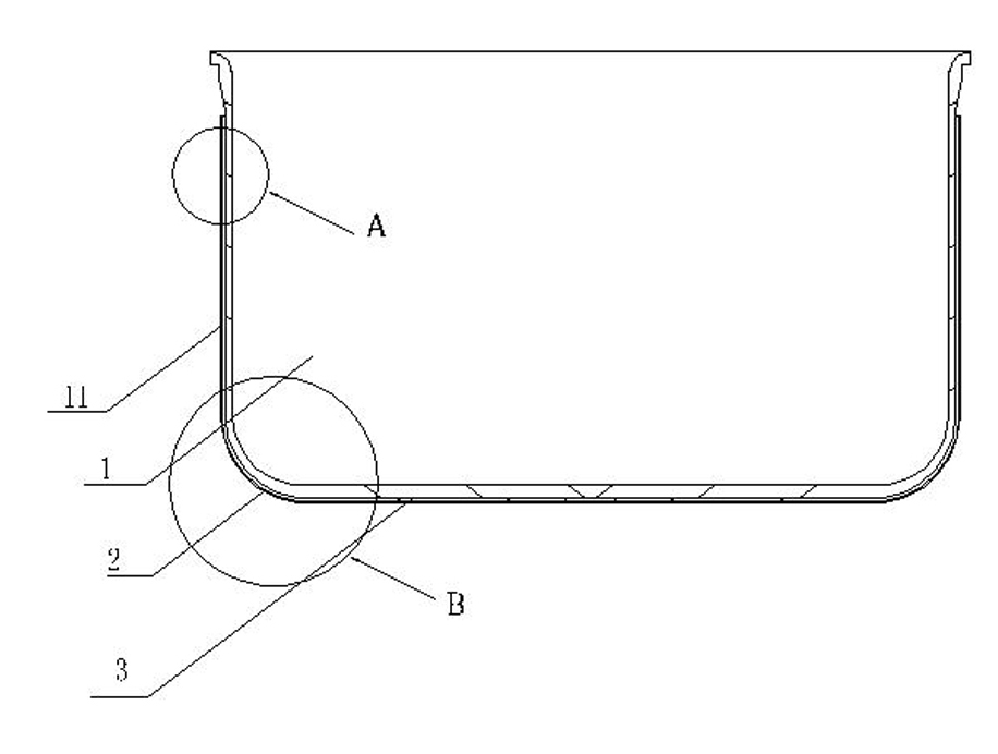 Electric heating film inner pot