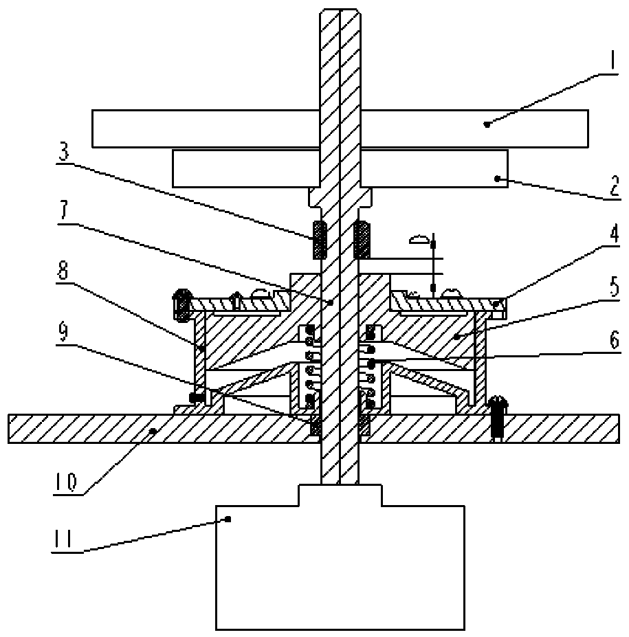 A gas buffer device for high-speed repulsion mechanism