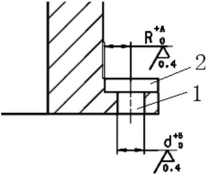 Plain plug gauge for measuring incomplete holes and design method thereof