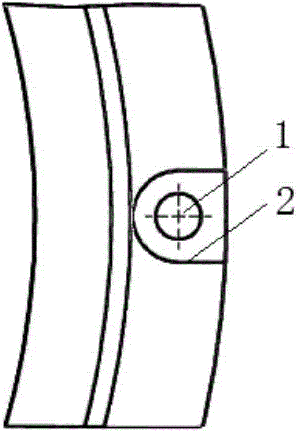 Plain plug gauge for measuring incomplete holes and design method thereof