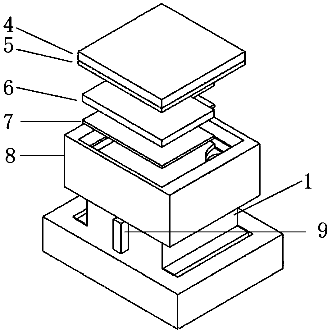 A crimping type igbt module