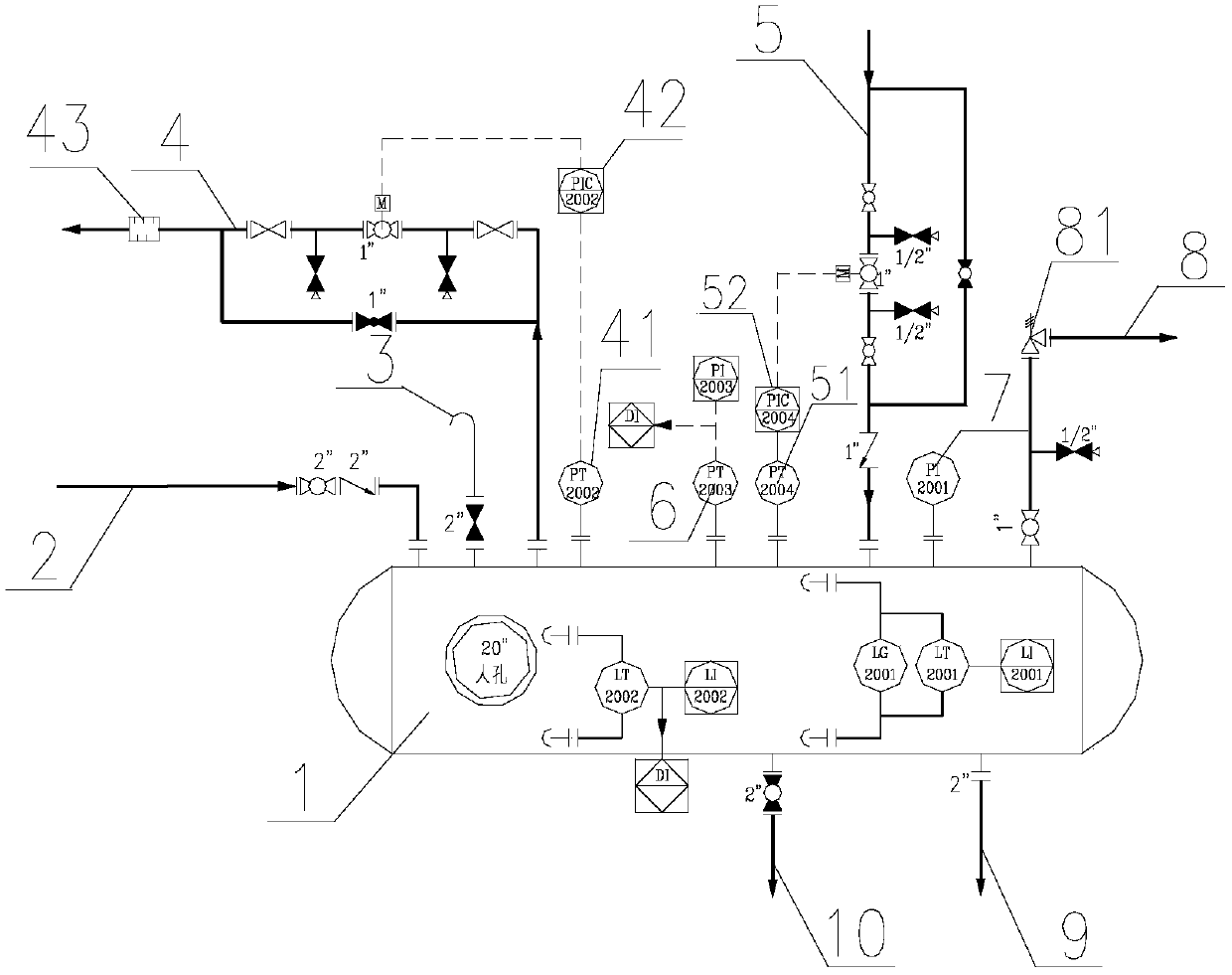 Novel pressure water tank sledge