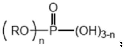 A kind of liquid acid phosphate composition and its preparation method and application