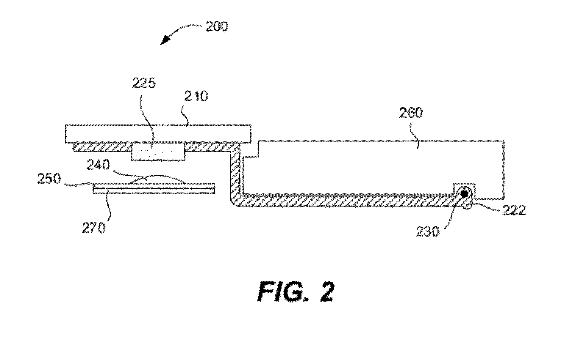 Single support lever keyboard mechanism