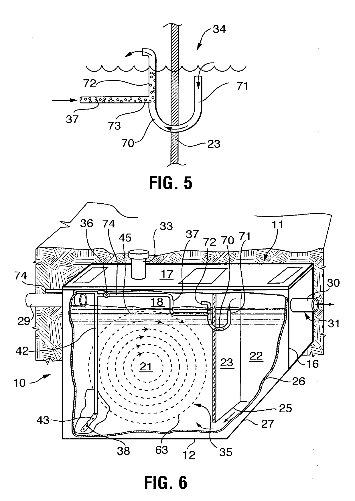 Aerobic wastewater treatment system