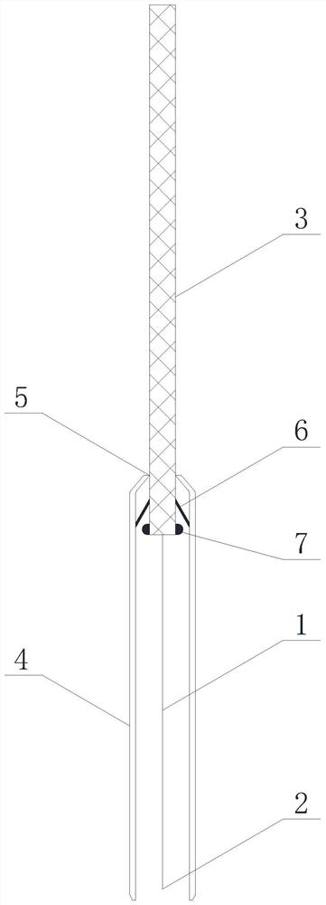 Disposable self-destructive sterile cannula acupuncture needle