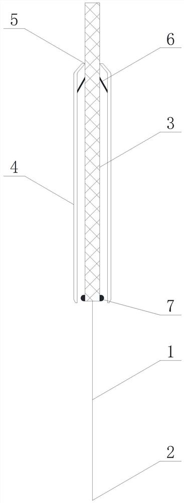 Disposable self-destructive sterile cannula acupuncture needle