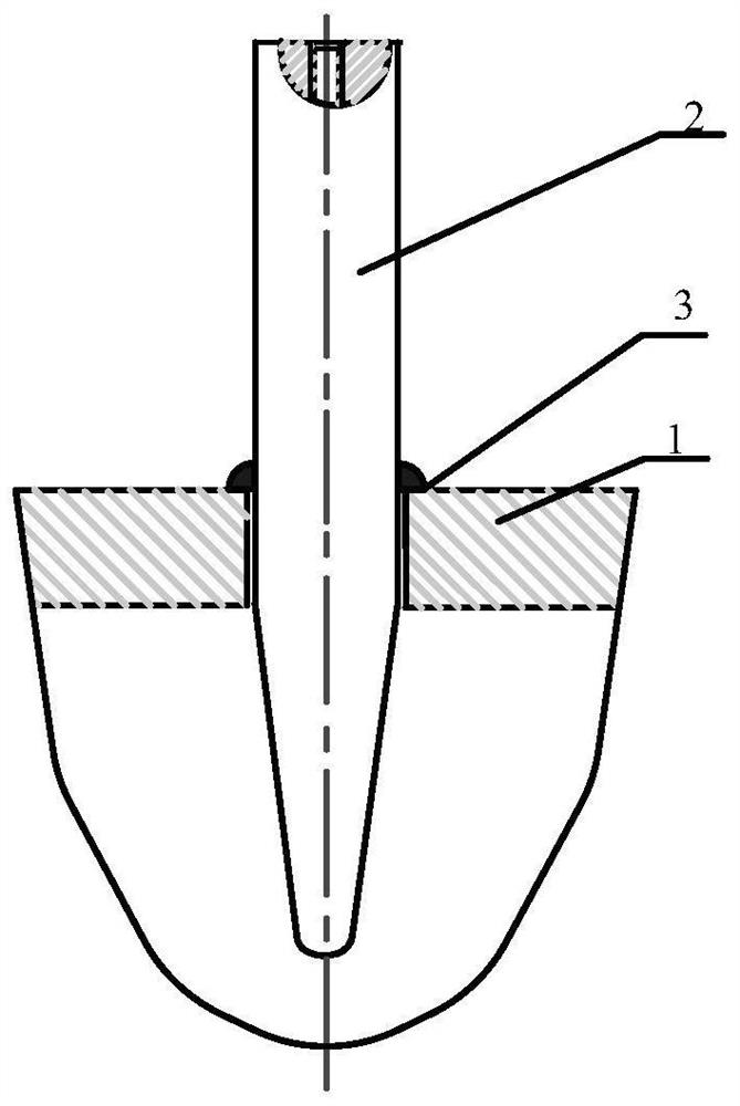 Temperature measuring point sleeve device for high-temperature and high-pressure steam pipeline of thermal power plant