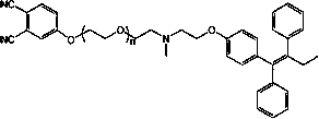 A molecularly targeted anticancer photosensitizer tamoxifen-phthalocyanine conjugate and preparation method thereof