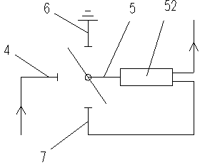 Three-work-station dual-ground-connection load switch