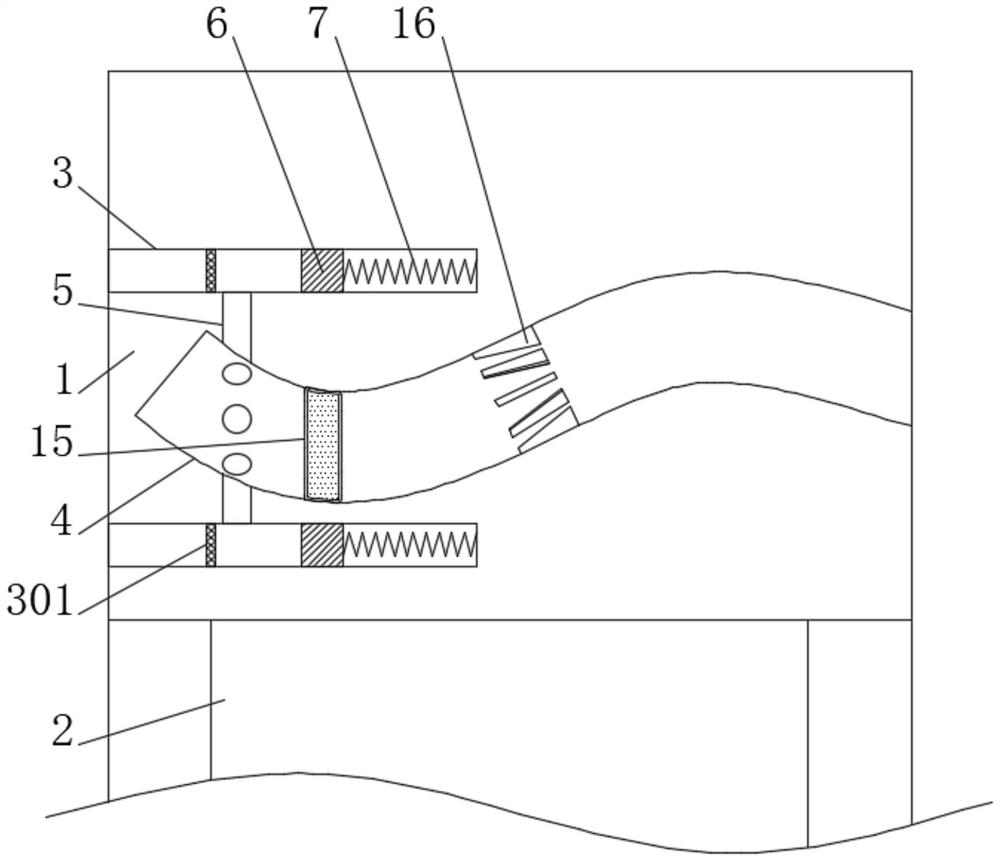 A soundproof window based on magnetic buffer ventilation