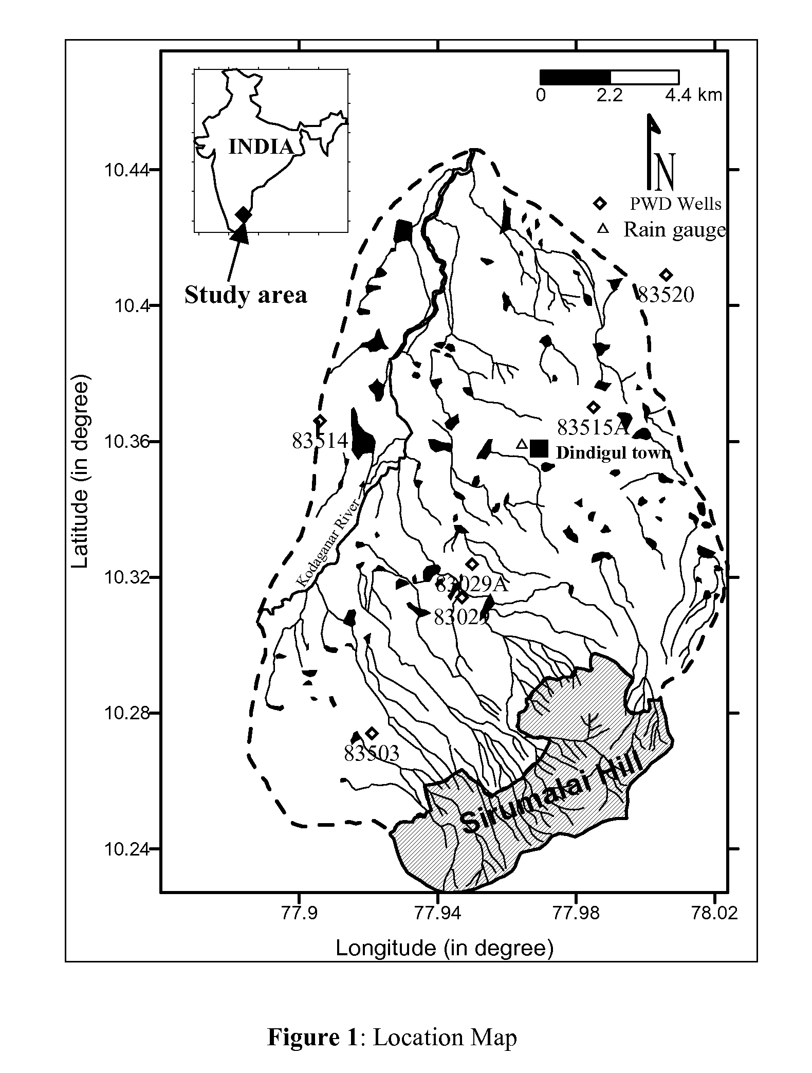 Cross correlation technique to delineate groundwater recharge potential zone in hard rock terrain