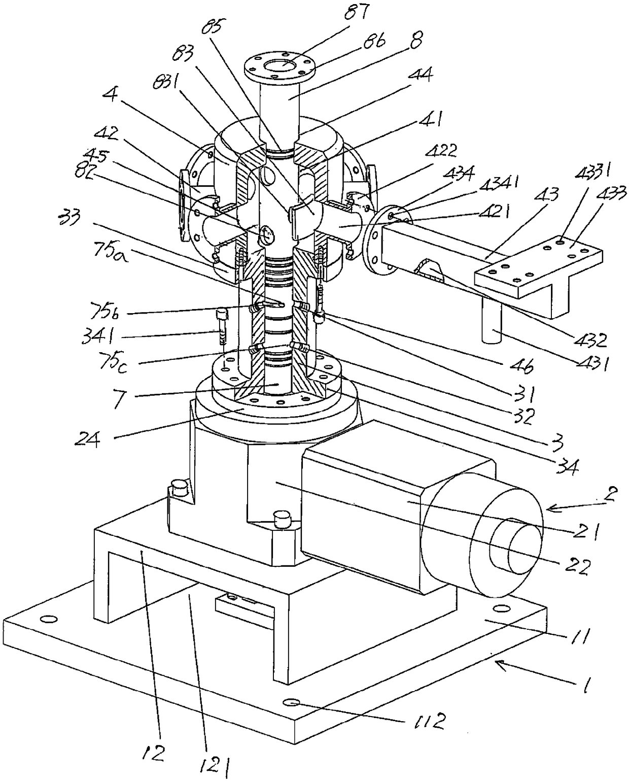 Cooling device for blow-molded plastic barrel of blow-molding machine