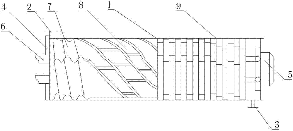 Three-screw extruder