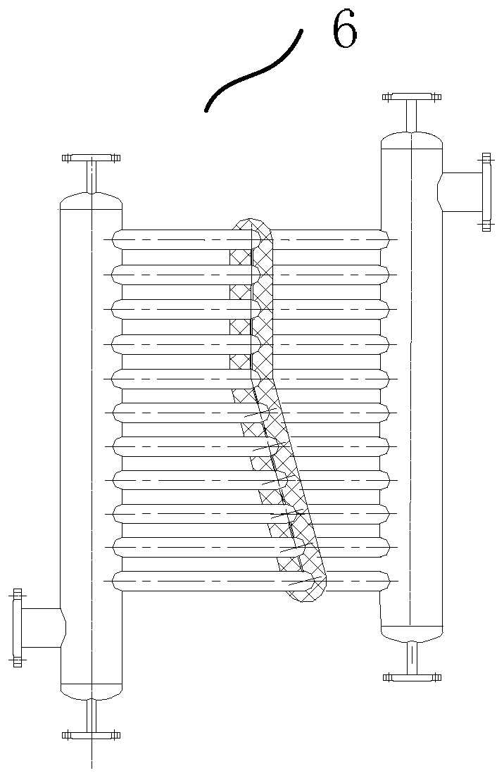 Flue gas recycling combustion system