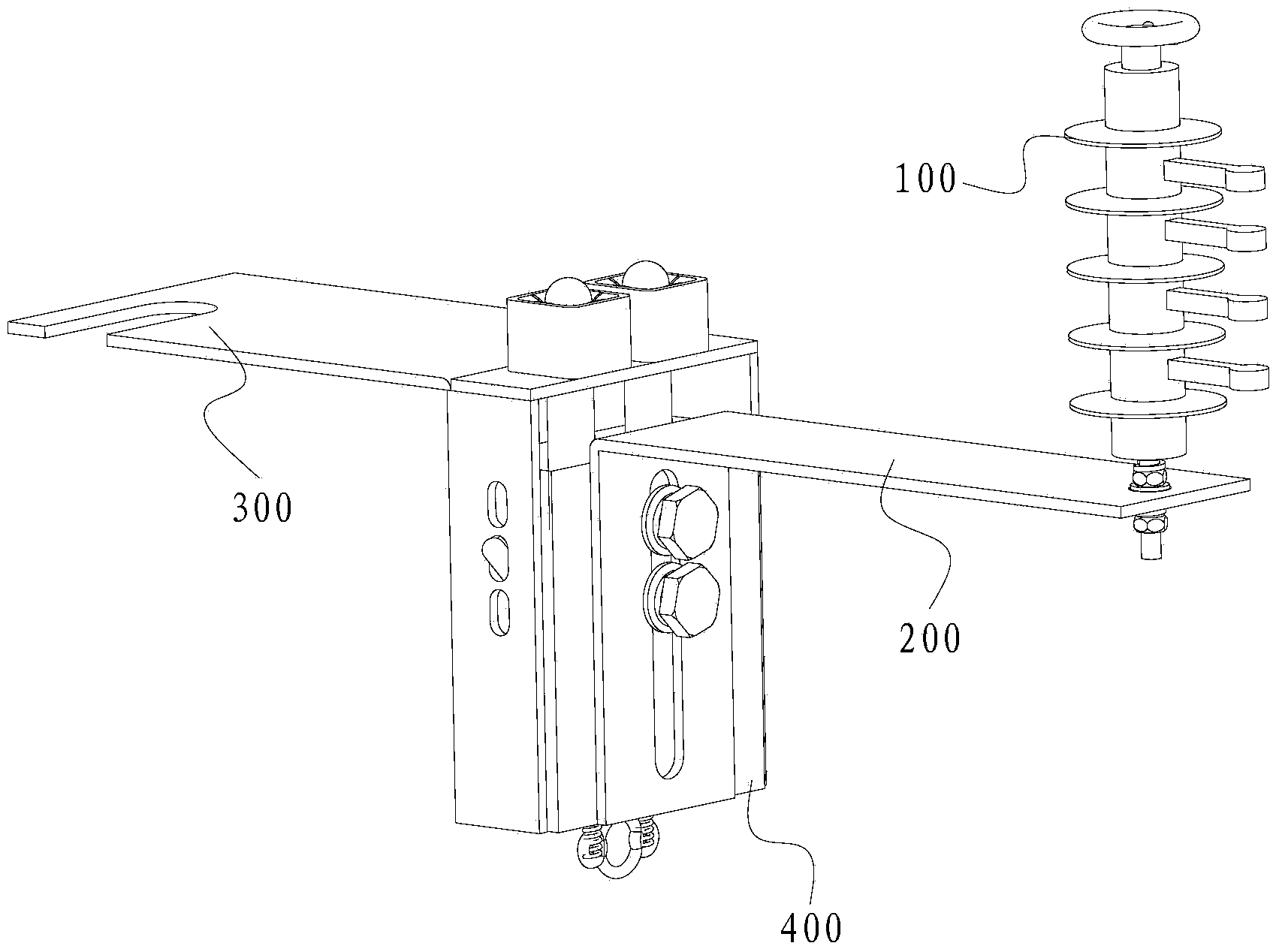 10kv distribution network line Anti-thunder protection device allowing electrified replacement