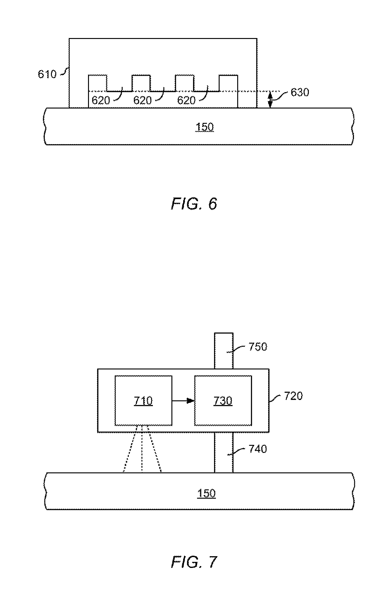 Probe for non-intrusively detecting imperfections in a test object