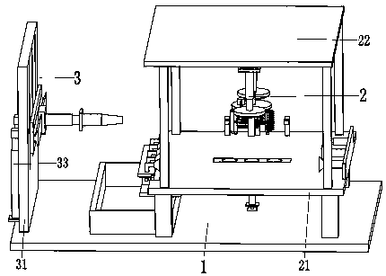 A medical tray disinfection instrument for hospital nursing department