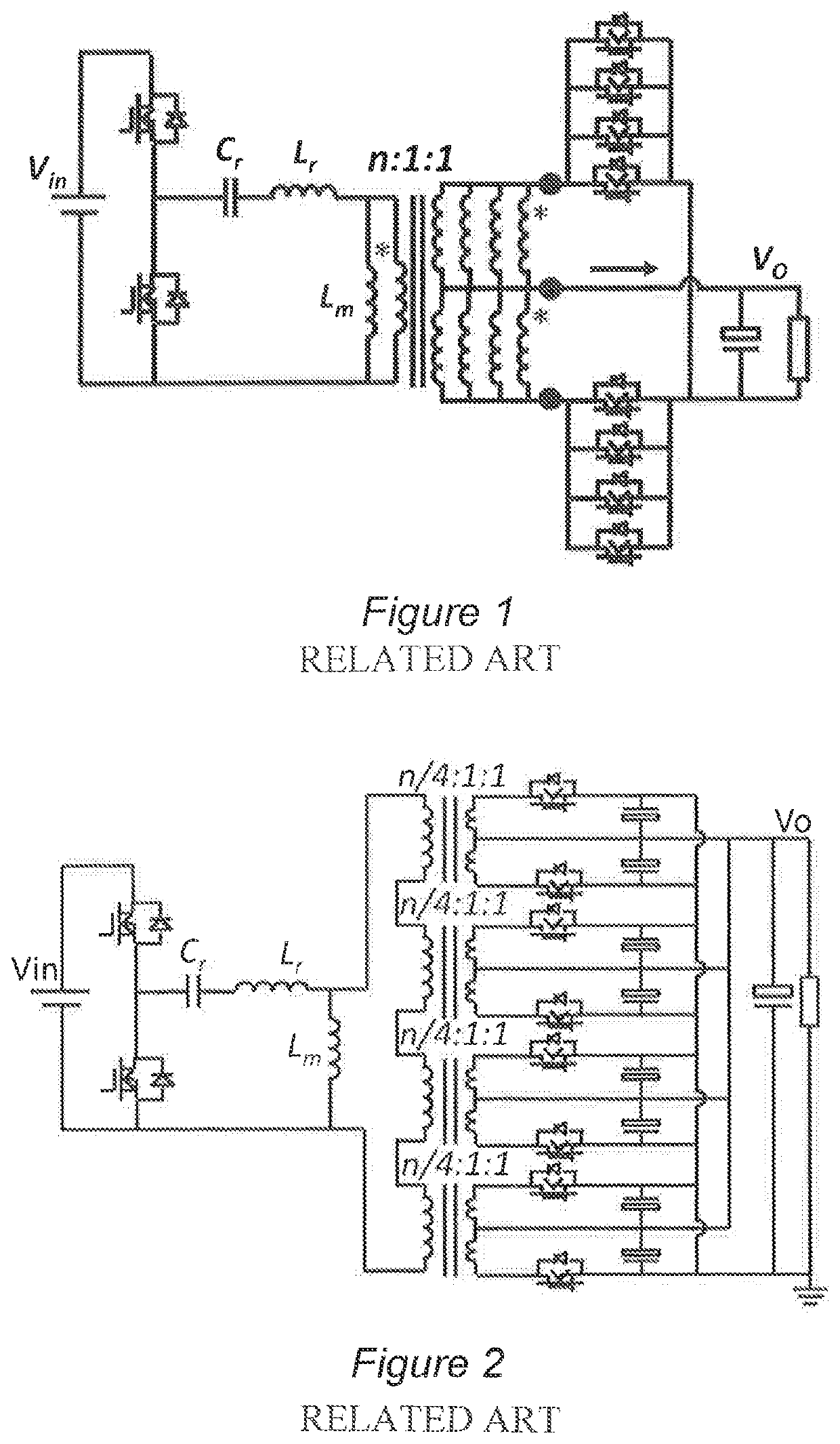 Matrix transformer and winding structure